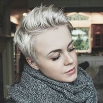 Head shave to go grey