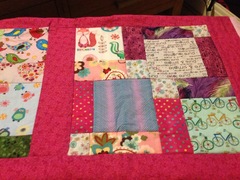 Patchwork anyone? Finished a quilt!