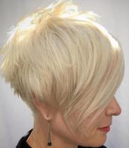 Head shave to go grey