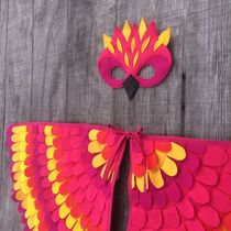 Nativity costume help please- getting the rainbow bird/ Phoenix/ Firebird