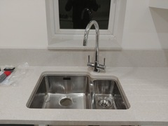 Kitchen tap placement