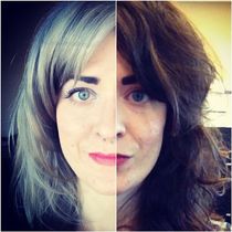 Head shave to go grey