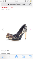 Shoe queens - killer pair for navy dress?
