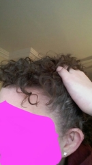 Head shave to go grey