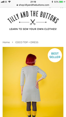 TIlly and the buttons Coco dress help!