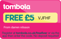 Tombola Bingo £5 free for new players