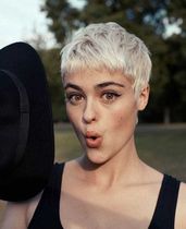 Head shave to go grey