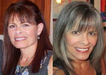 Head shave to go grey