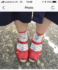 Do you wear socks with heels? Come this way