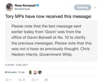 Westministenders: The Return of Parliamentary Sleaze?