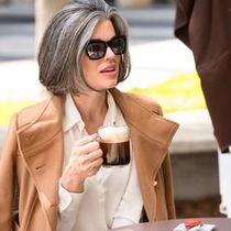 Head shave to go grey