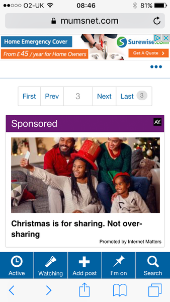 To think FB sharing has REALLY gone beyond the pale now?
