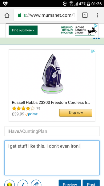 Some of the ads are following me around the internet