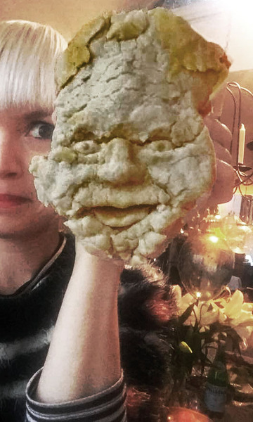 AIBU to have made this terrifying edible replica of my beautiful baby nephew?