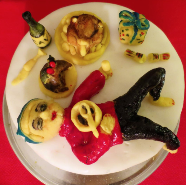 AIBU to have made this terrifying edible replica of my beautiful baby nephew?