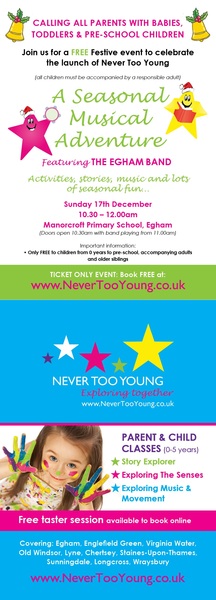 Have you seen new Parent & Child groups in area: Free launch event on 17 Dec