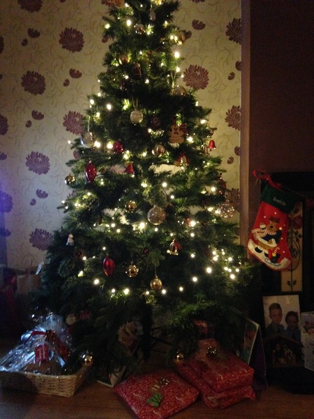 To want a peek at your tree?
