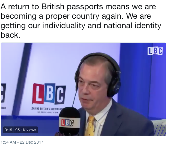 Does anyone actually care about blue passports?