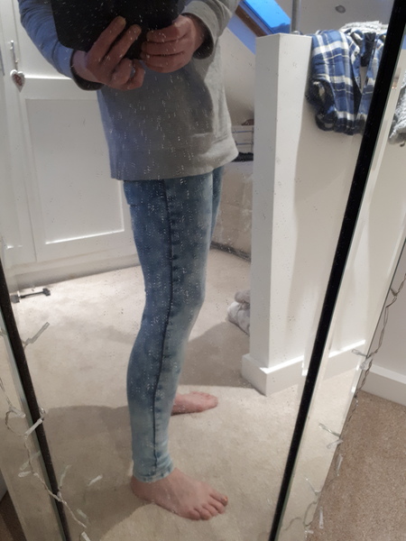 Stonewashed (remember the 80's?) Super skinny jeans yay or nay??