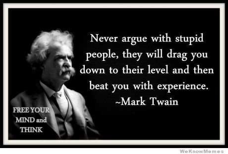 Can someone help me argue this on twitter