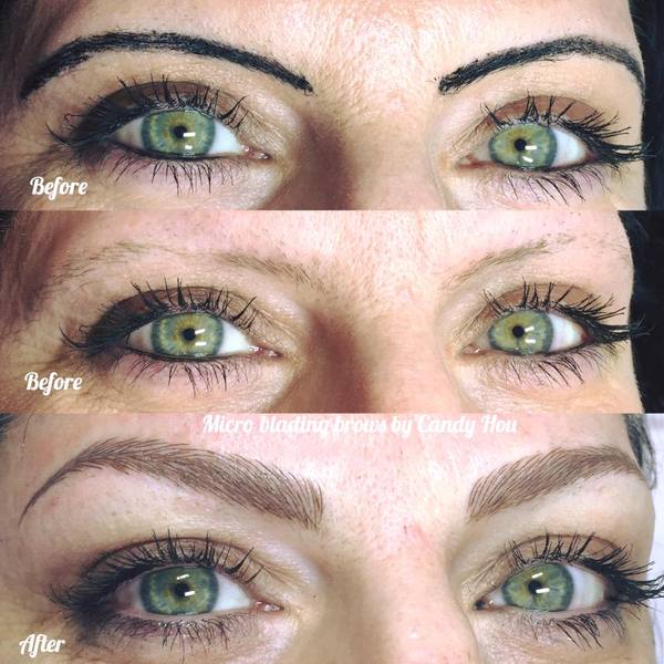Best procedure for semi permanent eyebrows.