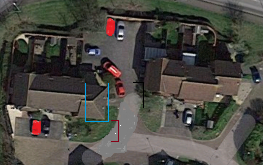 AIBU:  Parking in non spaces.