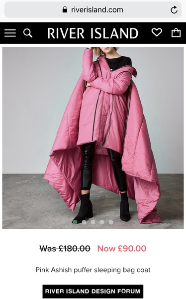 I'd like a coat that feels like wearing a duvet
