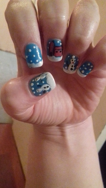 No aibu but let's see your Christmas nails