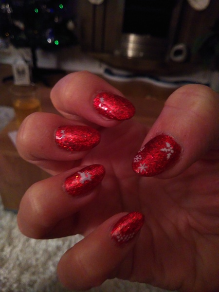 I love a Xmas nails thread