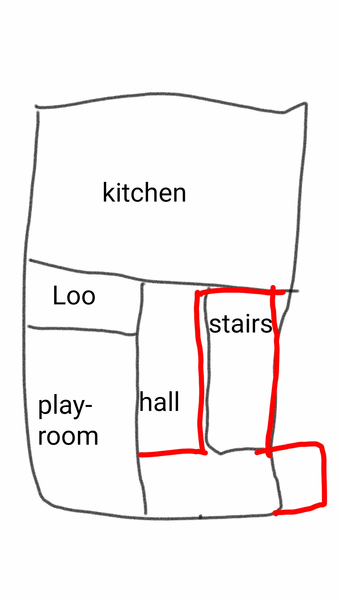 to get rid of a downstairs loo?