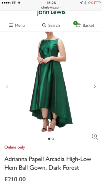Help find me a dress for a black tie do!