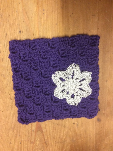 Woolly Hugs. A Blanket for WatcherOfTheNight. Lovely crafters and donors we need your help.