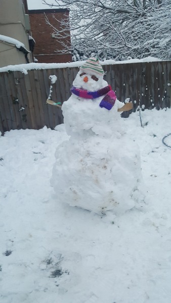 Who's got snow today?