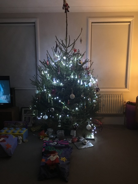 To want a peek at your tree?