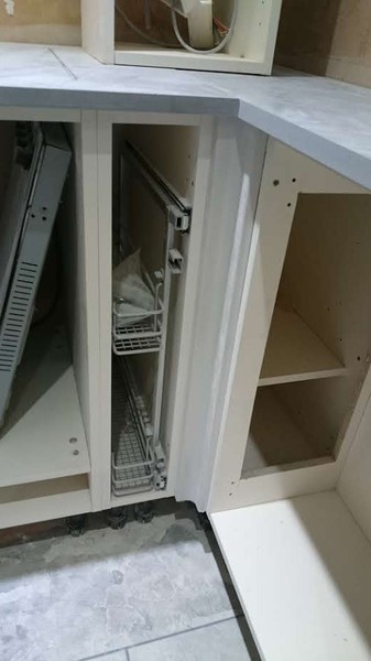 So who's having a new kitchen installed at the moment?