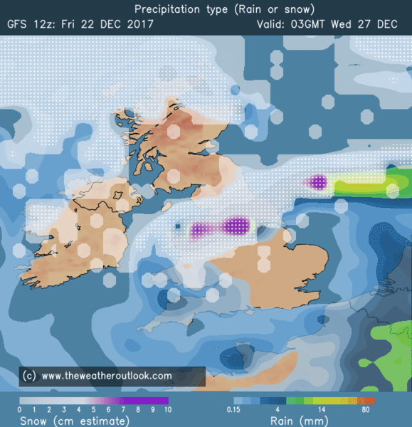 Christmas weather guess thread!