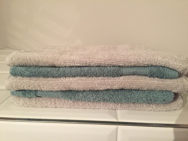 <Ashamed> to avoid using hand towels in other people's bathrooms?