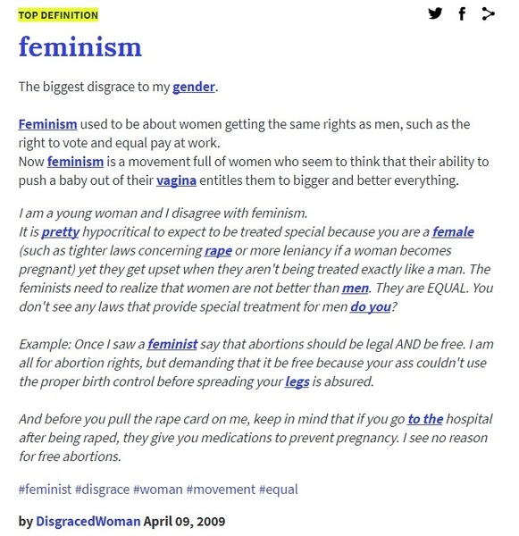 Does anyone feel the need to reclaim femnism.....?