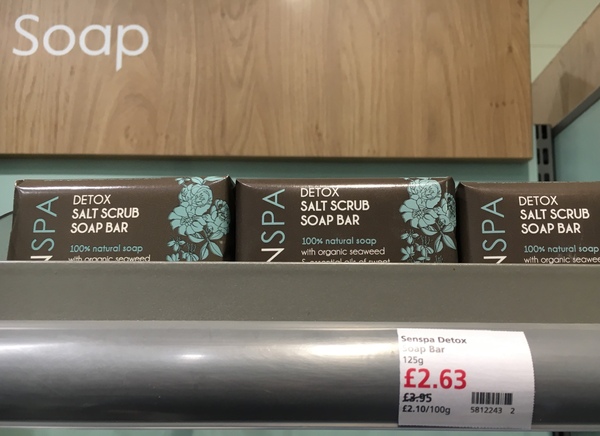 Soap instead of shower gel