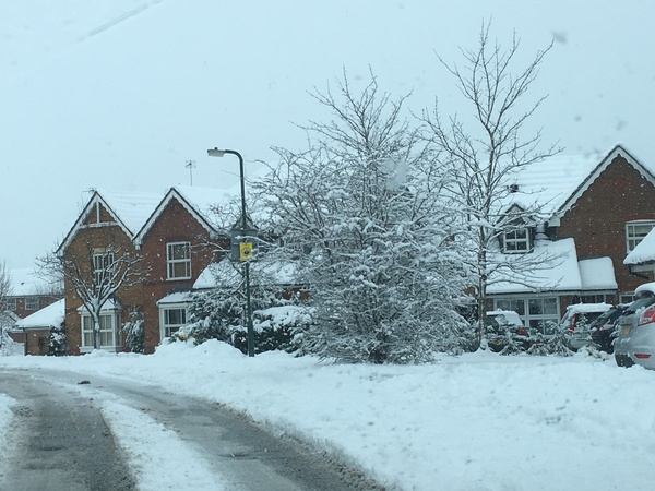 Who's got snow today?
