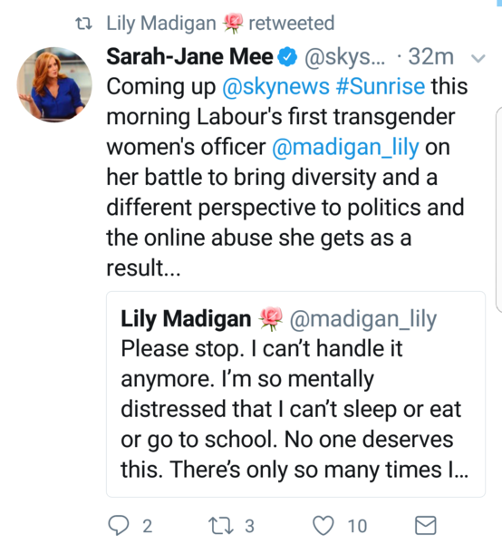 Lily Madigan - C4 news tonight