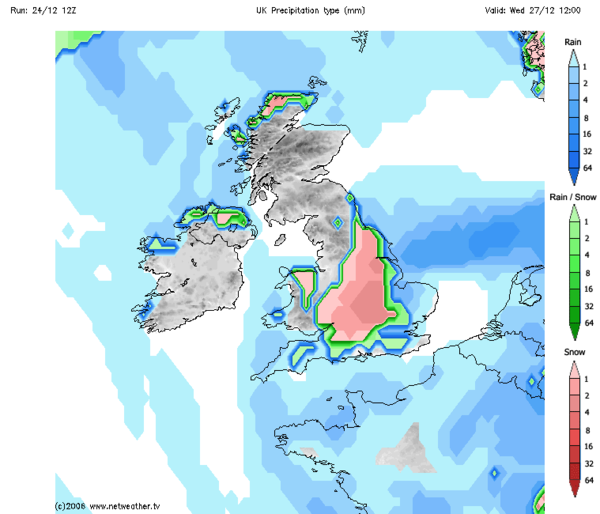 Christmas weather guess thread!