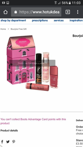 Max Factor freebies with £15 spend in Boots