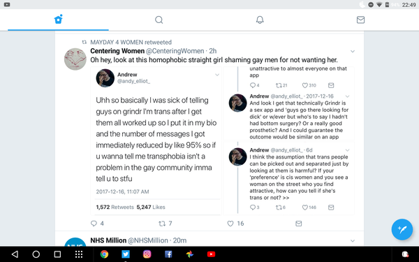 Follow on thread III - Feeling sad and weary that feminists and trans-women are constantly pitted against one another.