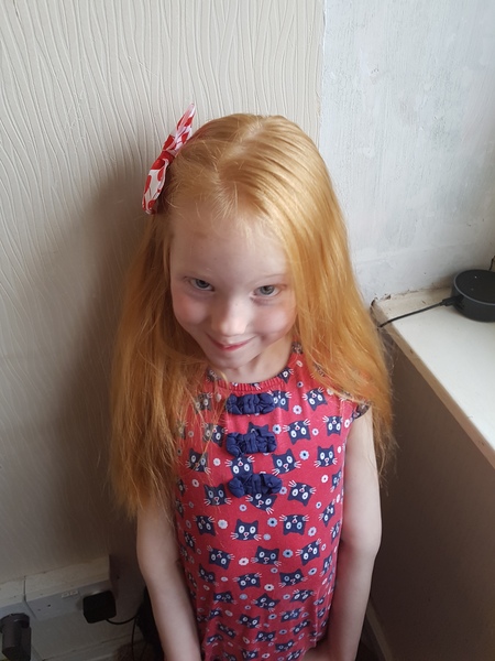 To love my ginger hair?