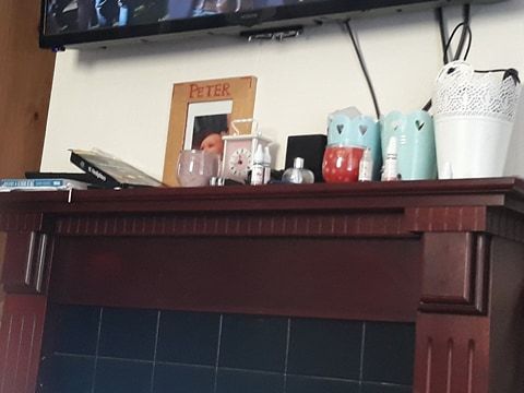To ask you to help me decorate my mantelpiece?