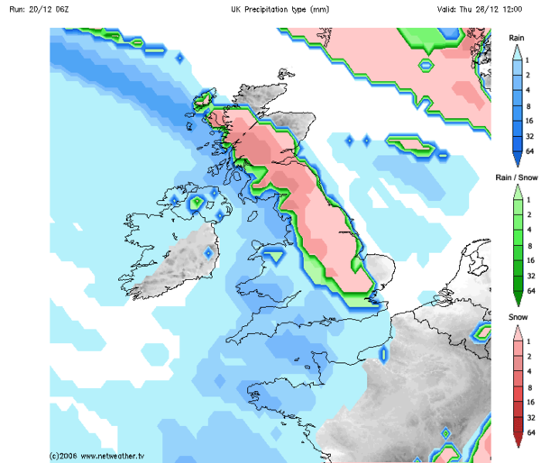 Christmas weather guess thread!