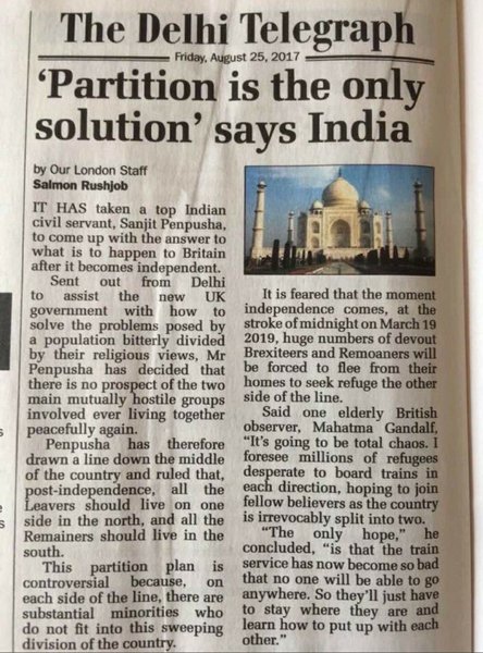 Westministenders: Rebel Rebel Your Brexit is a Mess.