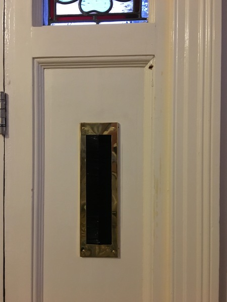 Help me find a solution for an extra tall letterbox hole