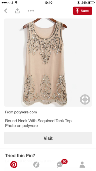 Sparkly tops?